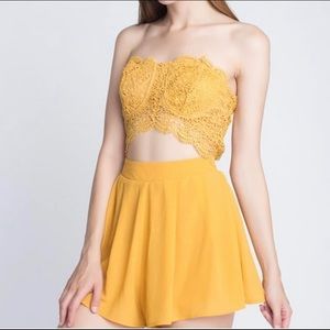 Romper # Yellow # New